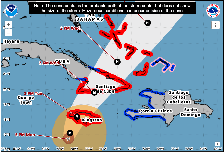 Melissa Unleashes Catastrophic Fury as it Turns Toward Jamaica