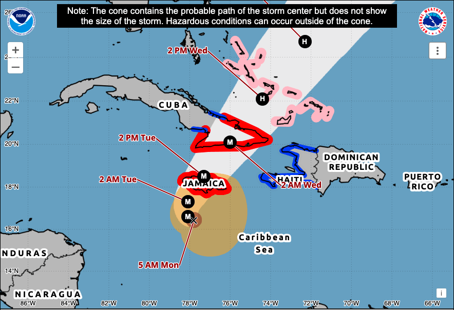 Hurricane Melissa Intensifies to Category 5