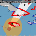 The most powerful hurricane to ever hit Jamaica to make landfall in a few hours