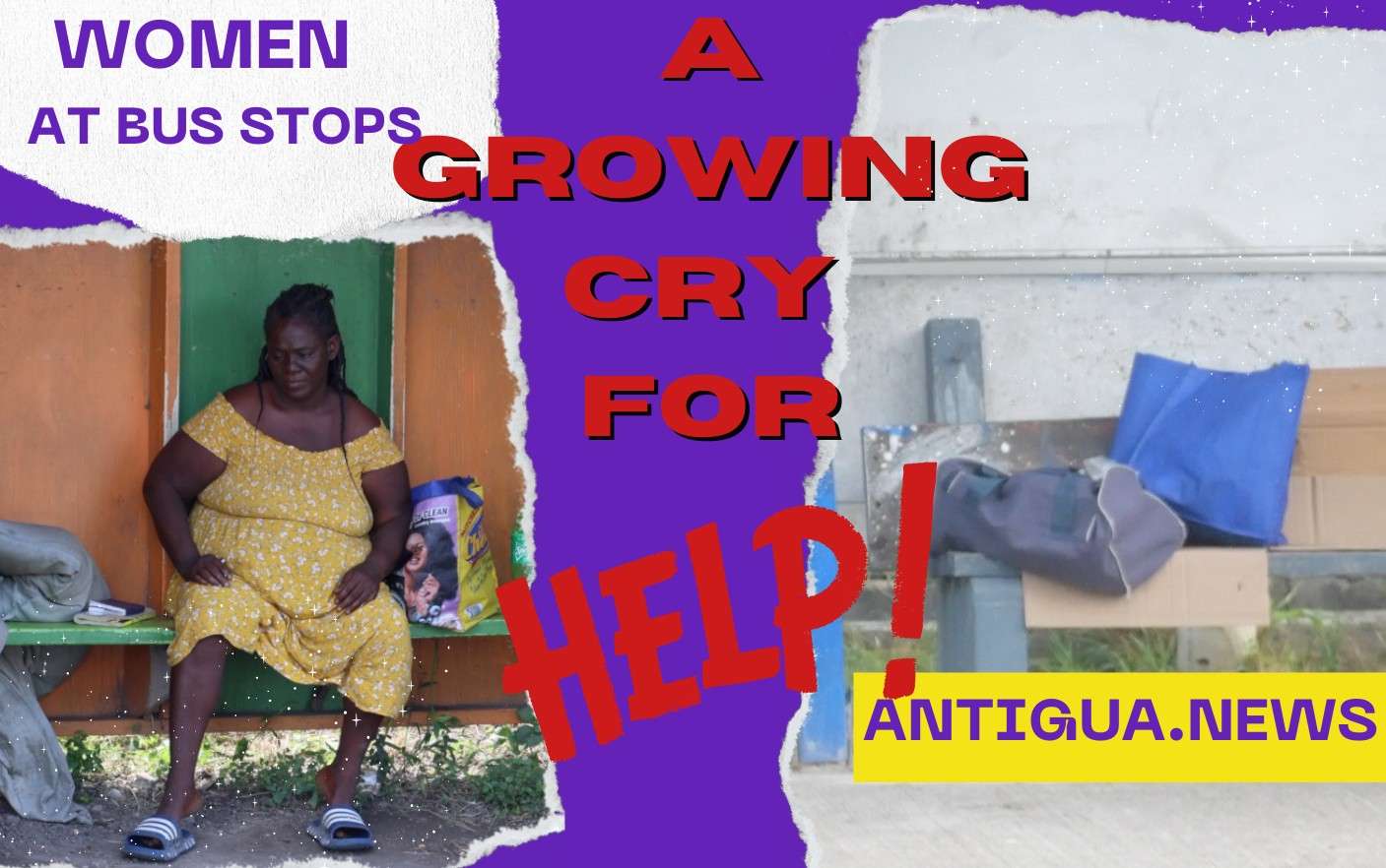 A Growing Cry for Help: Women with Mental Illness Taking Shelter at Bus Stops in Antigua | VIDEO STORY