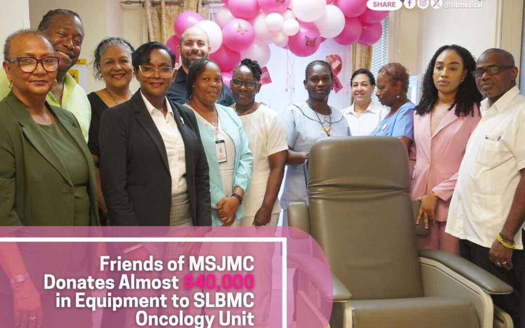 Friends of Mount St. John’s Medical Centre Donates Vital Equipment to Oncology Unit
