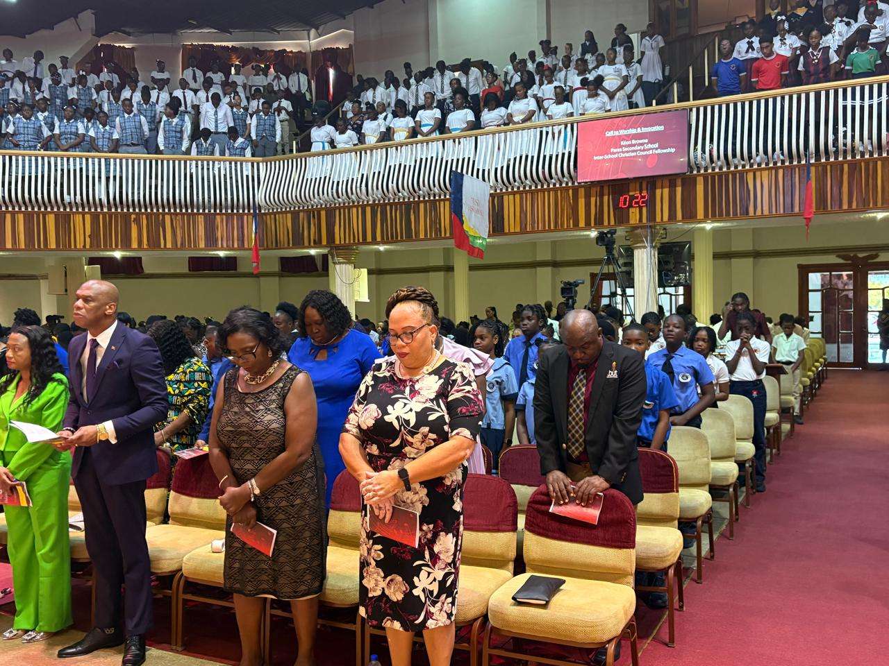 Education Ministry Opens School Year with Service of Thanksgiving