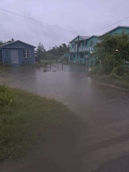 NODS Urges Caution as Flooding Worsens Across Antigua Amid Ongoing Rains from Tropical Storm Jerry