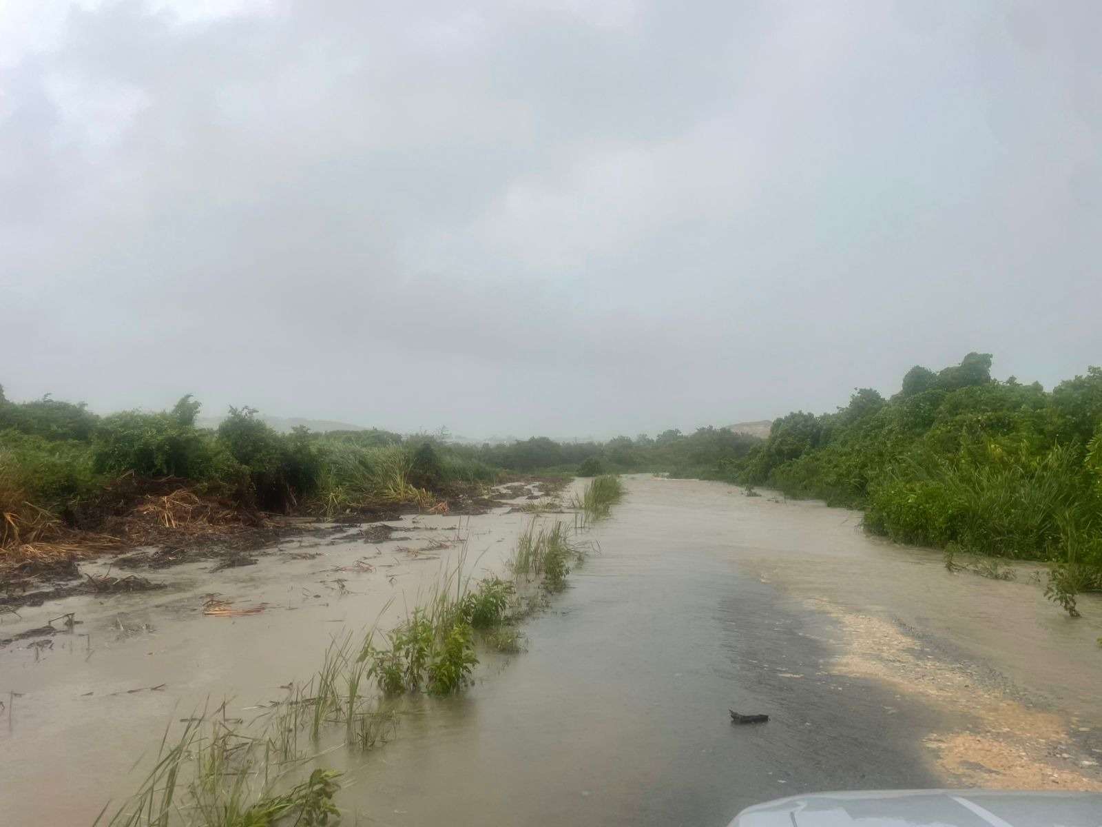 WATCH: Widespread Flooding Reported Across Antigua as Heavy Rains Continue
