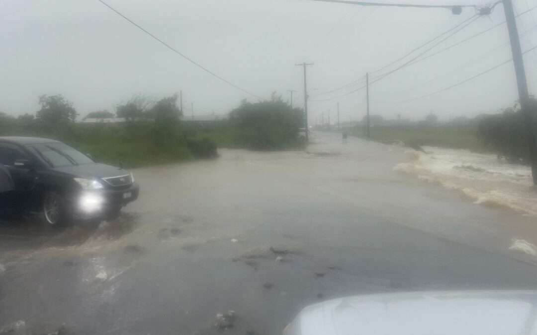 WATCH: Widespread Flooding Reported Across Antigua as Heavy Rains Continue