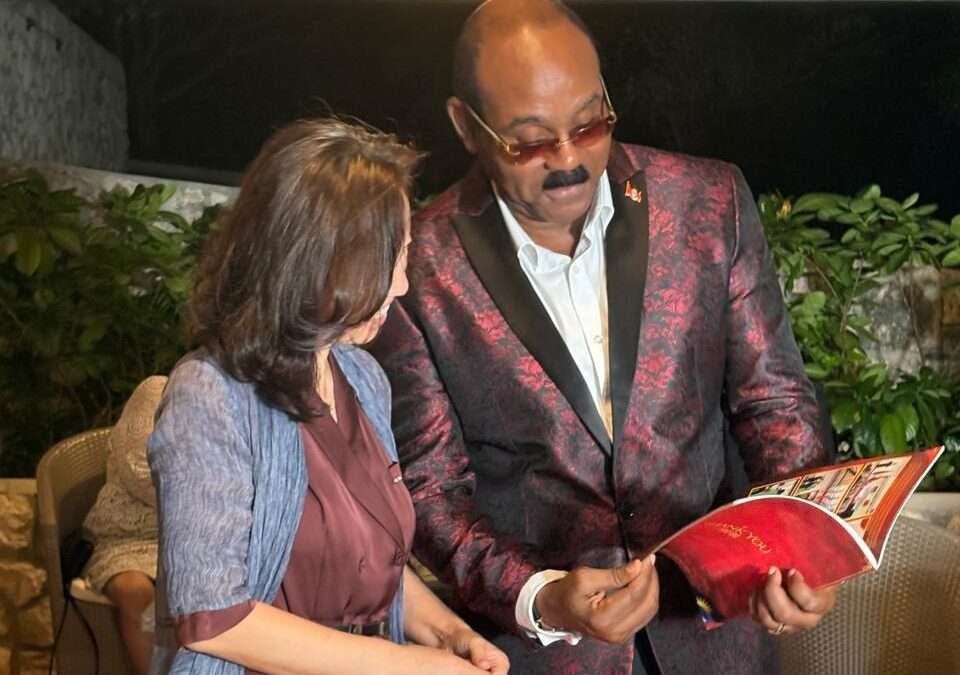 Prime Minister Gaston Browne Hails Zhang Yanling as “An Extraordinary Ambassador”