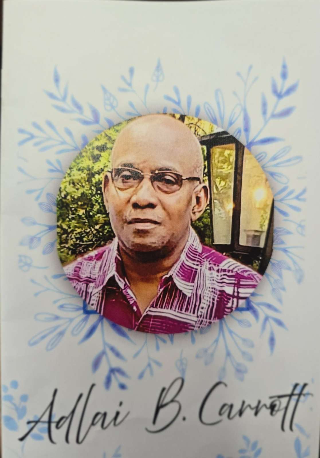 Ministry of Health pays tribute to former employee Adlai Carrott