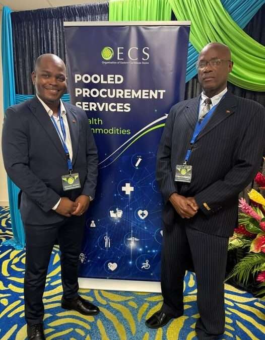 Minister of State and Permanent Secretary Represent Antigua and Barbuda at OECS Health Procurement Meetings in Grenada