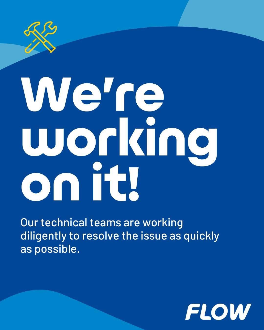 Flow Apologises for Call Disruptions, Working to Restore Service