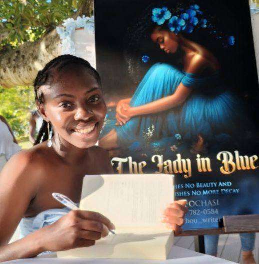 Antiguan Teen Turns Passion into Published Novel — “The Lady in Blue” | VIDEO STORY