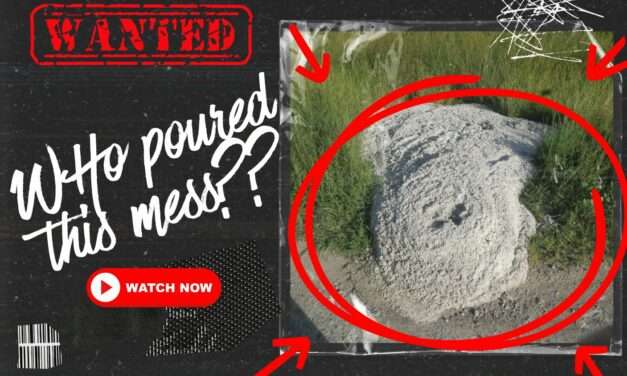 Who Poured This Mess? Concrete Dumping at Pensioners Raises Eyebrows | VIDEO STORY