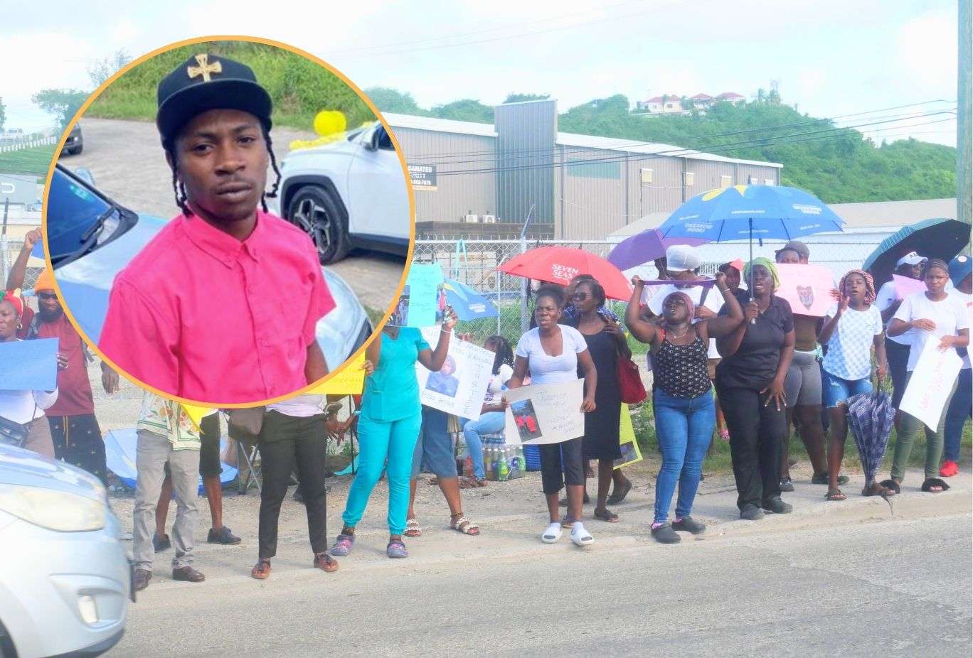 Family of Khaleel Simon Continues Fight for Justice with 4th Protest at Police Headquarters Protest 