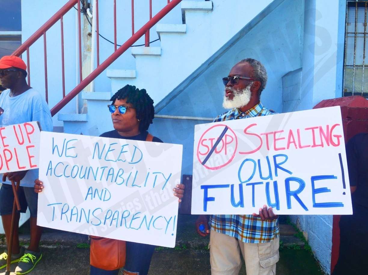 Opposition Stages Early Morning Protest Over Alleged Government Corruption