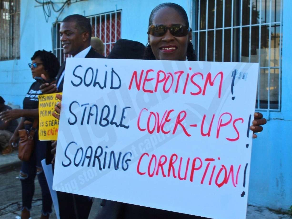 Opposition Stages Early Morning Protest Over Alleged Government Corruption