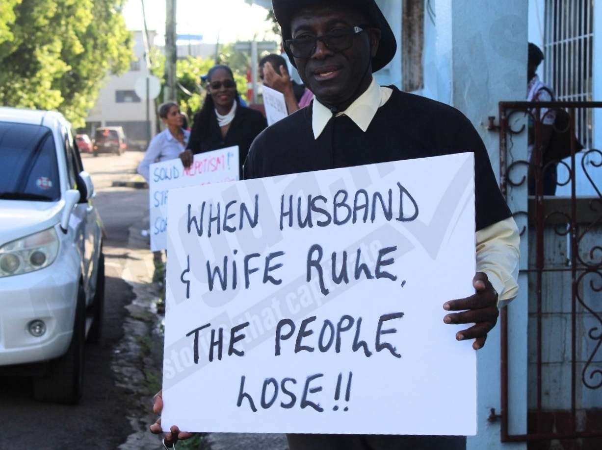 Opposition Stages Early Morning Protest Over Alleged Government Corruption