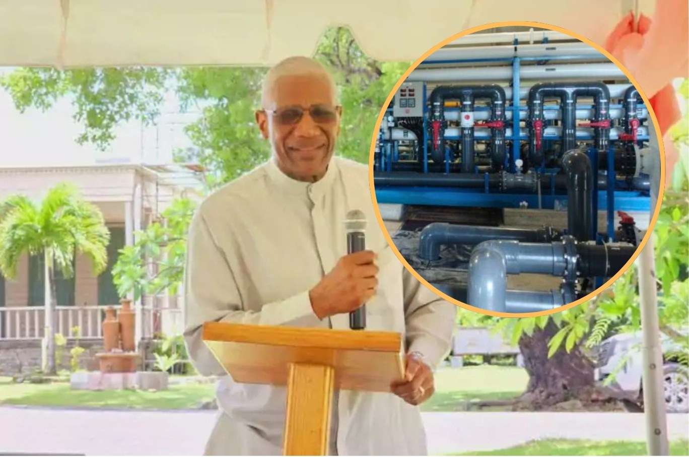 Water Crisis Nearing Resolution, Says GG Rodney Williams