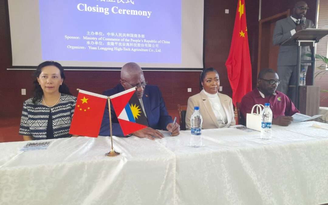Governor-General Applauds Antigua and Barbuda–China Partnership in Advancing Sustainable Agriculture