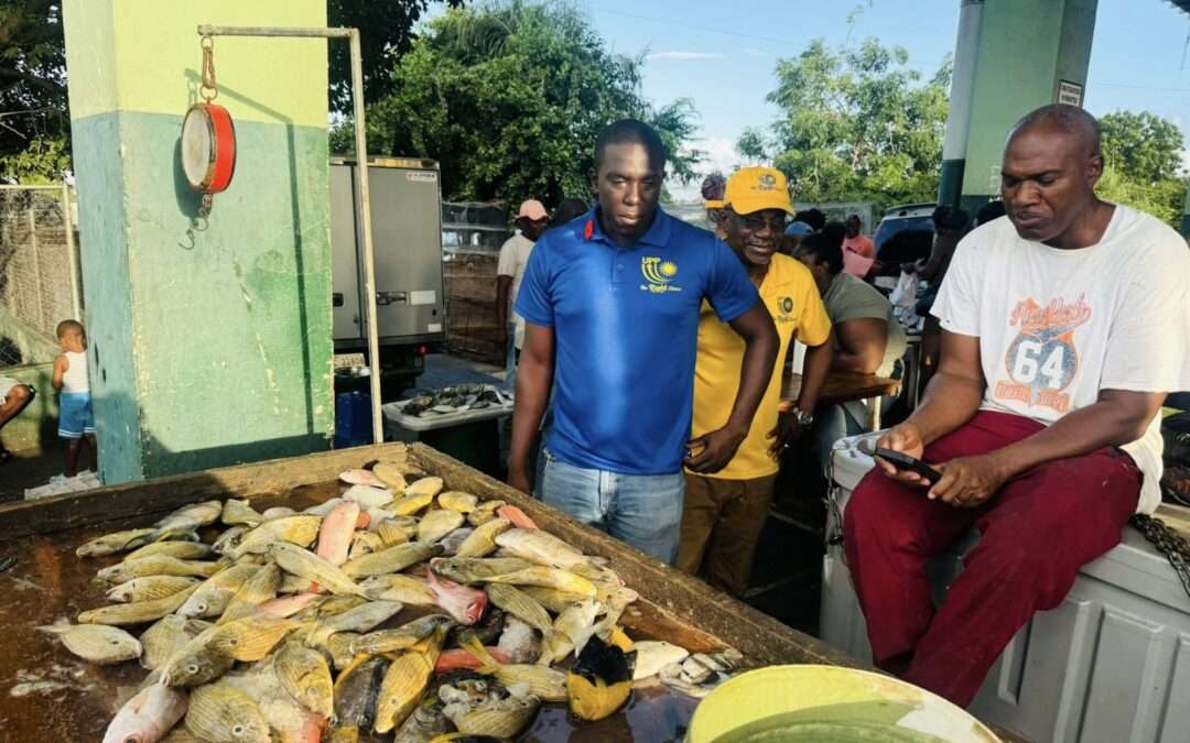 Pringle Leads Lively UPP Walkthrough at St. John’s Market, Vows Stronger Support for Farmers and Vendors