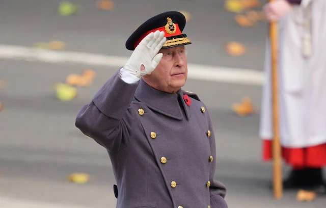 “Emotional” King Charles III leads Remembrance Service at the Cenotaph