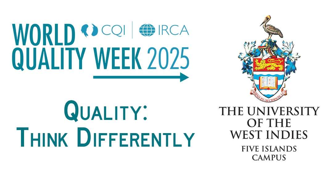 UWI Five Islands to Mark World Quality Week 2025