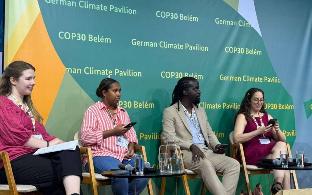 Zachary Phillips Sounds Alarm for Small Island States at COP30 Climate Session