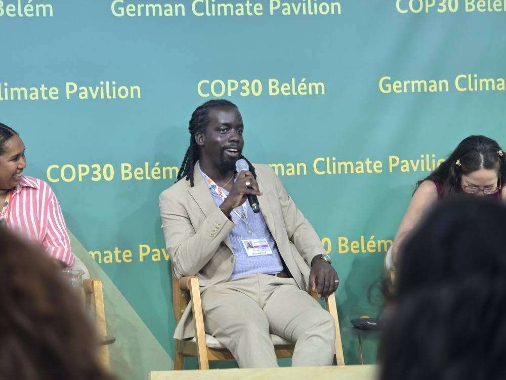 Zachary Phillips Sounds Alarm for Small Island States at COP30 Climate Session
