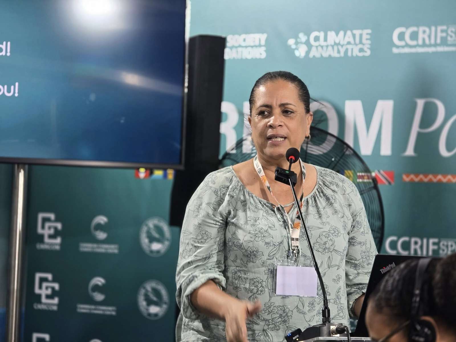 Antigua and Barbuda’s Diann Black-Layne Shares Key Climate Finance Strategies at Virgin Islands Briefing During COP30 