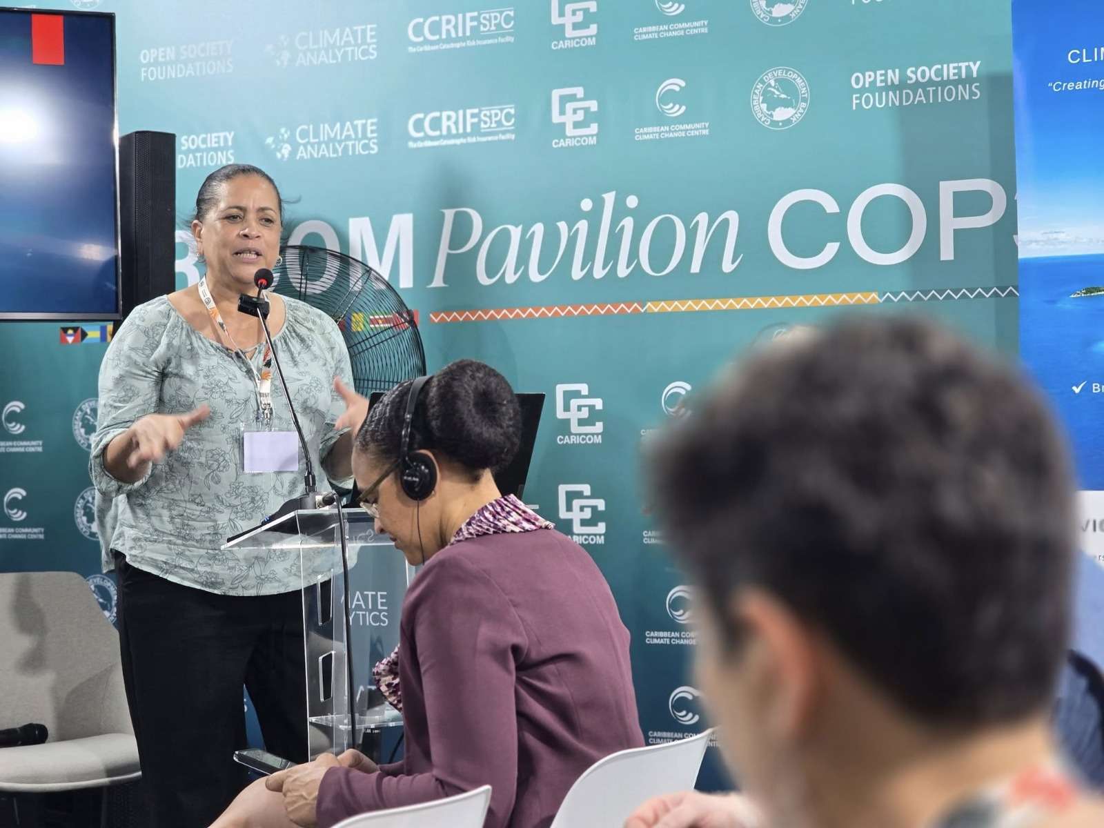 Antigua and Barbuda’s Diann Black-Layne Shares Key Climate Finance Strategies at Virgin Islands Briefing During COP30