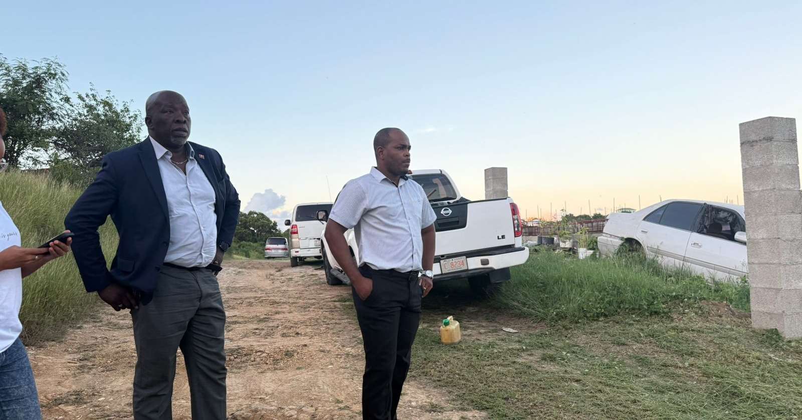 Minister Nicholas Meets Residents of Cooks Extension and Golden Grove Extension as Government Moves to Address 15-Year Water Access Gap