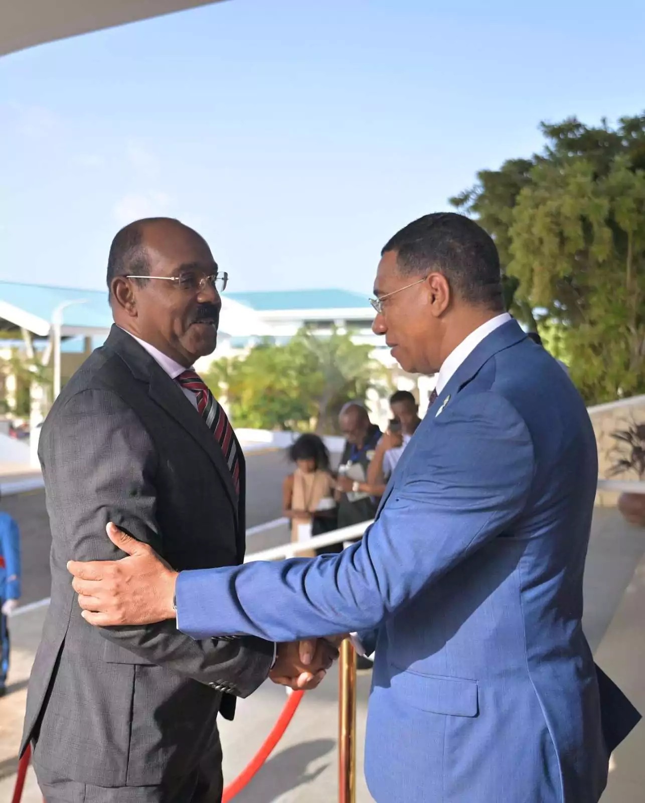 Prime Minister Browne Joins CARICOM Delegation on Solidarity Visit to Jamaica After Hurricane Melissa 