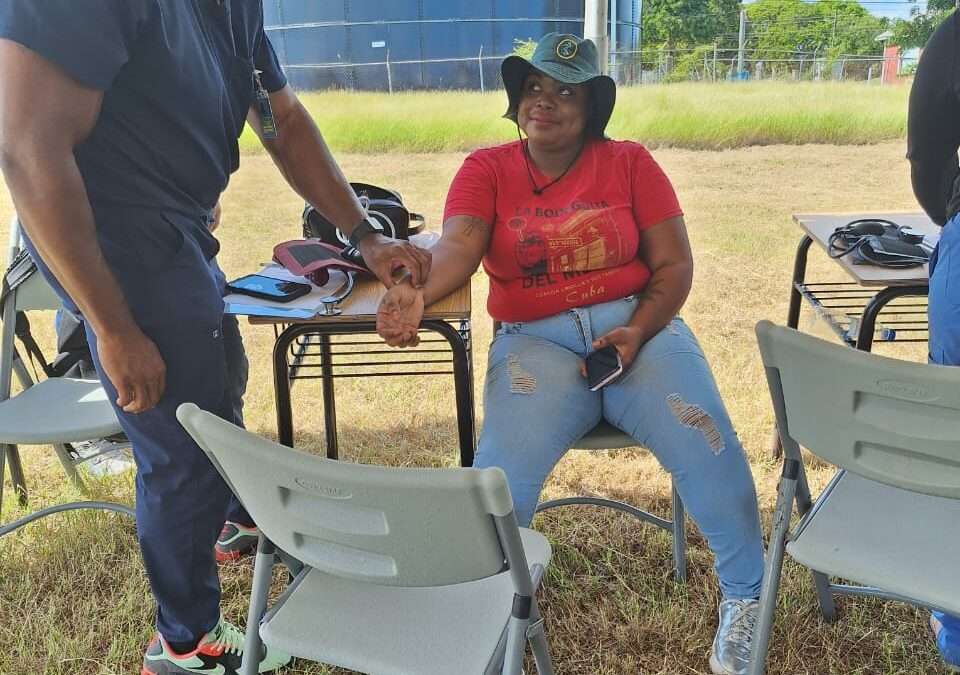 ABLP’s Adrian “Action Man” Richardson Hosts Second Annual Health Fair in St. Phillip South
