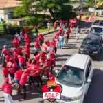 Rural East Residents Rally in Support of MP Maria Browne as UPP Motorcade Passed Through