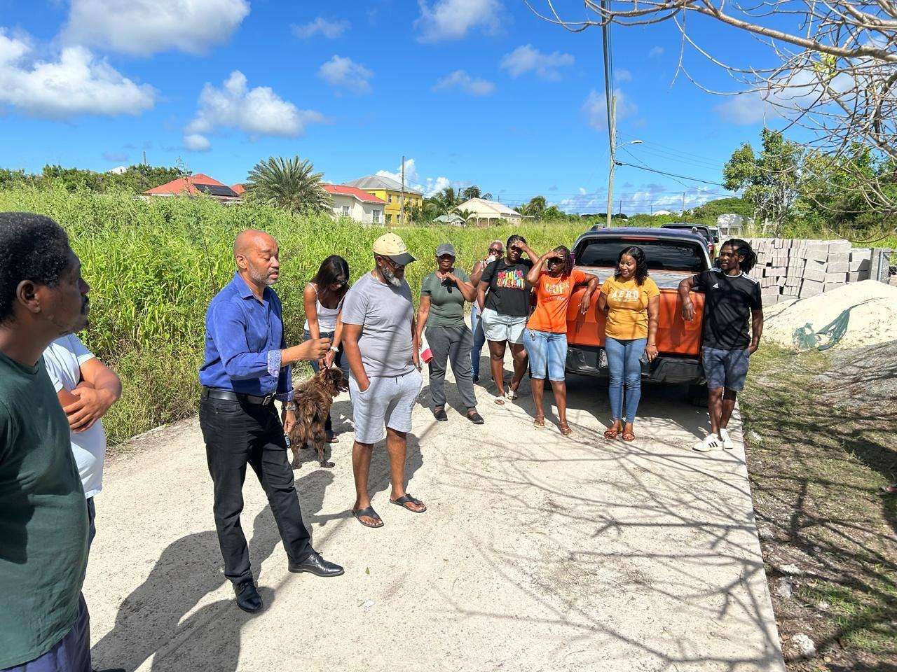 St. Peter MP Meets Gunthropes Residents as Road and Drainage Concerns Take Center Stage