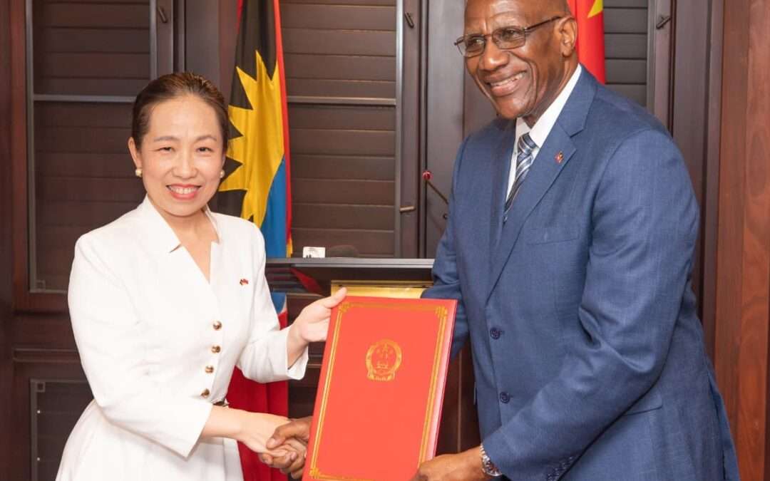 New Chinese Ambassador Assumes Post in Antigua and Barbuda