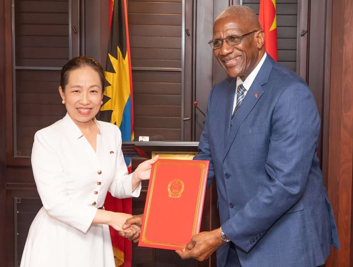 New Chinese Ambassador Assumes Post in Antigua and Barbuda