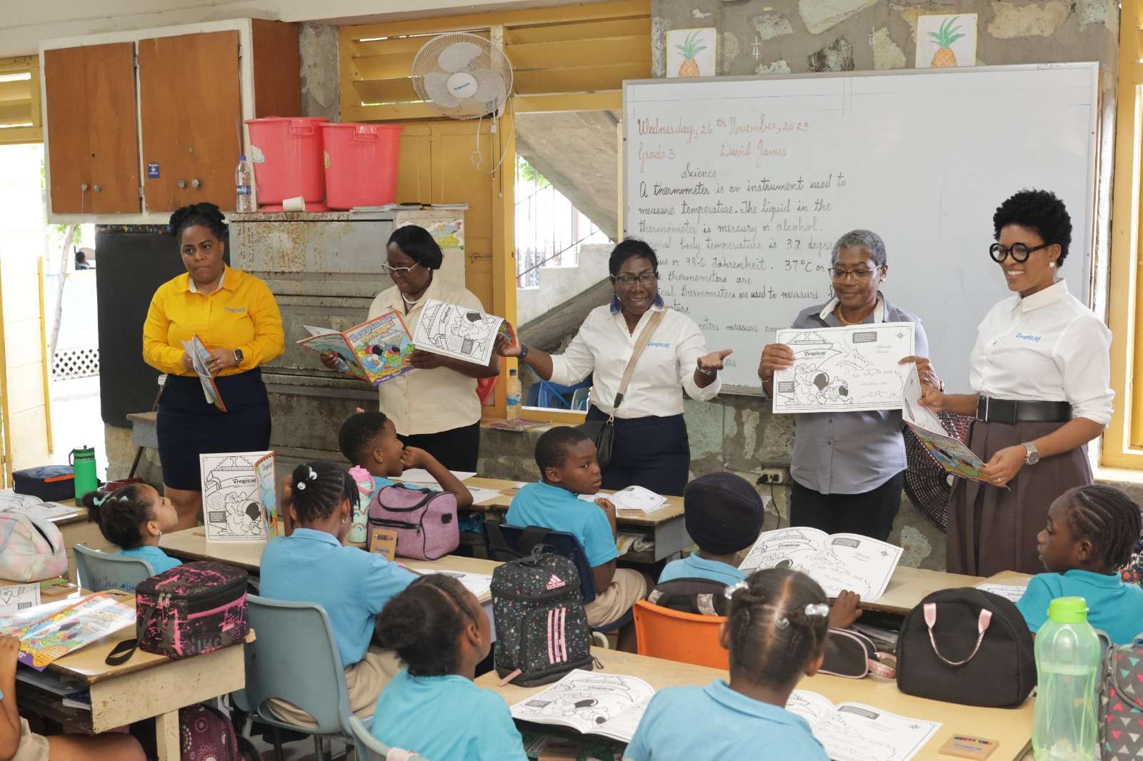 Tropical Shipping Brings Logistics to Life for Foundation Mixed School Students