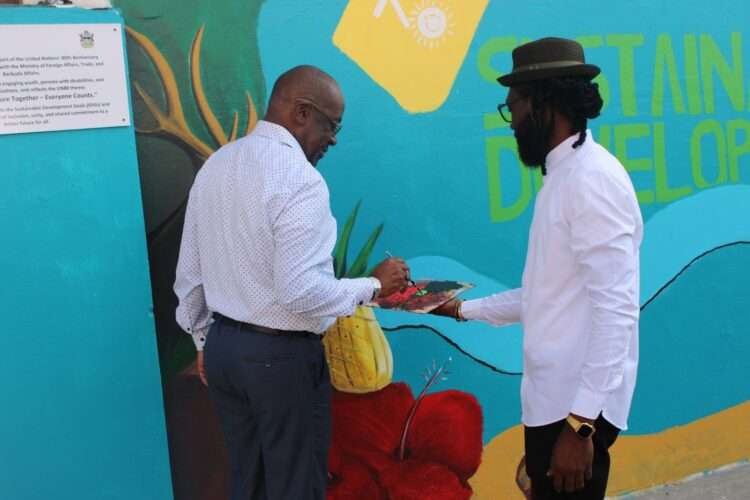 Antigua and Barbuda Unveils UN80 SDG Art Mural Celebrating Inclusion and Sustainable Development