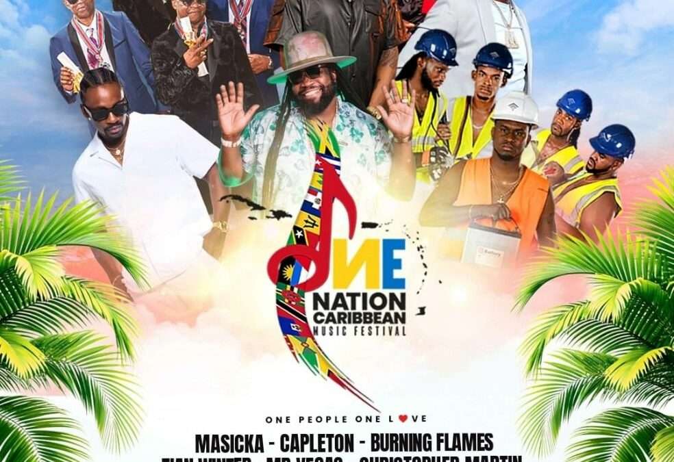 Star-Studded Lineup Announced for Night One of One Nation Caribbean Music Festival