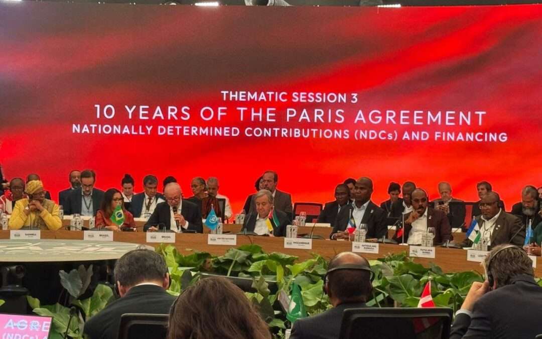 PM Gaston Browne Urges Urgent Climate Action at COP30 Leaders’ Roundtable