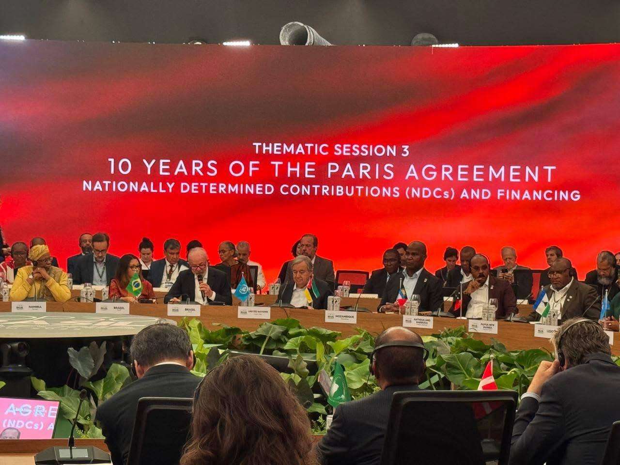 PM Gaston Browne Urges Urgent Climate Action at COP30 Leaders’ Roundtable