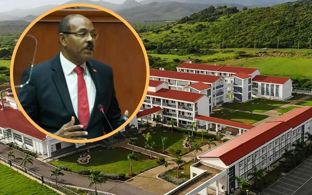 PM Browne Promises Free Tuition at UWI Five Islands Once Major Expansion Works Wrap Up