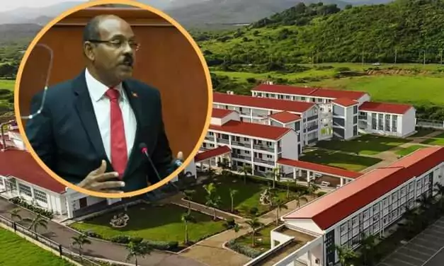 PM Browne Promises Free Tuition at UWI Five Islands Once Major Expansion Works Wrap Up