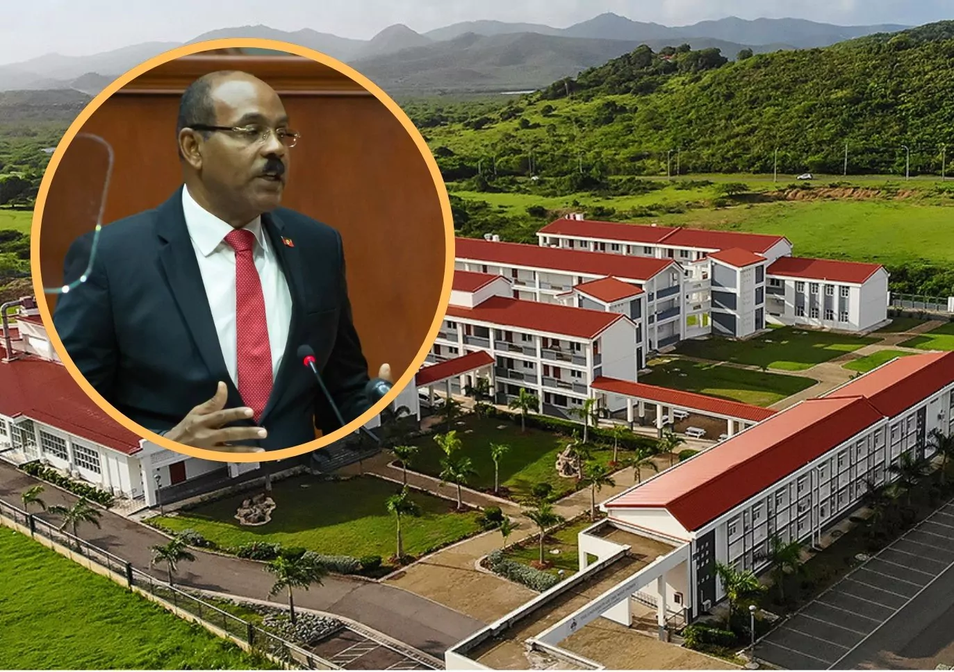 PM Browne Promises Free Tuition at UWI Five Islands Once Major Expansion Works Wrap Up