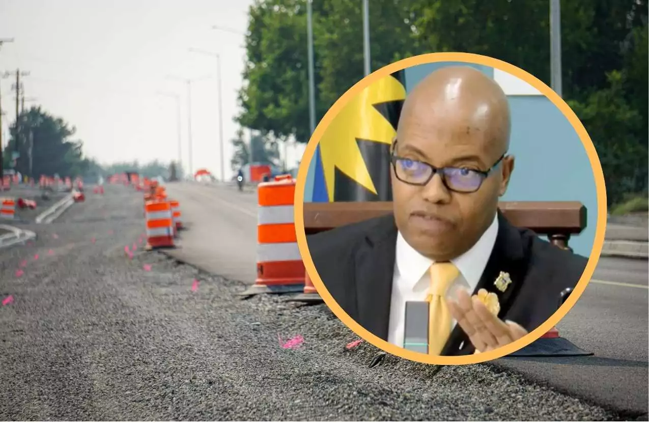 PLH shares plans for US$12 million roadwork construction in Barbuda