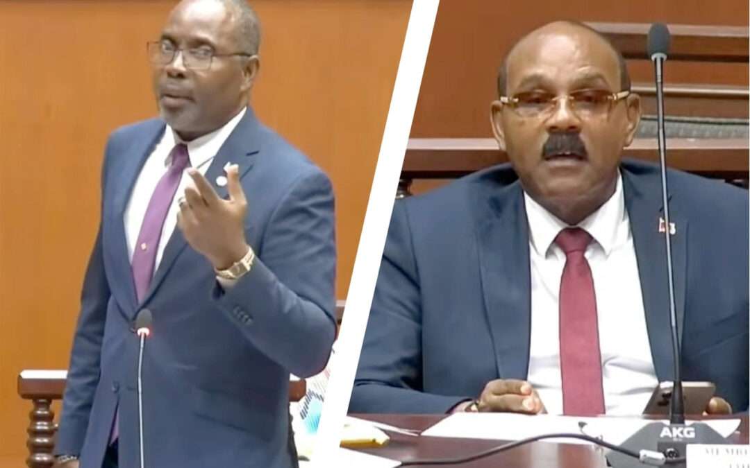 WATCH: MP Lewis Has Heated Exchange With PM Browne Over Education Reform