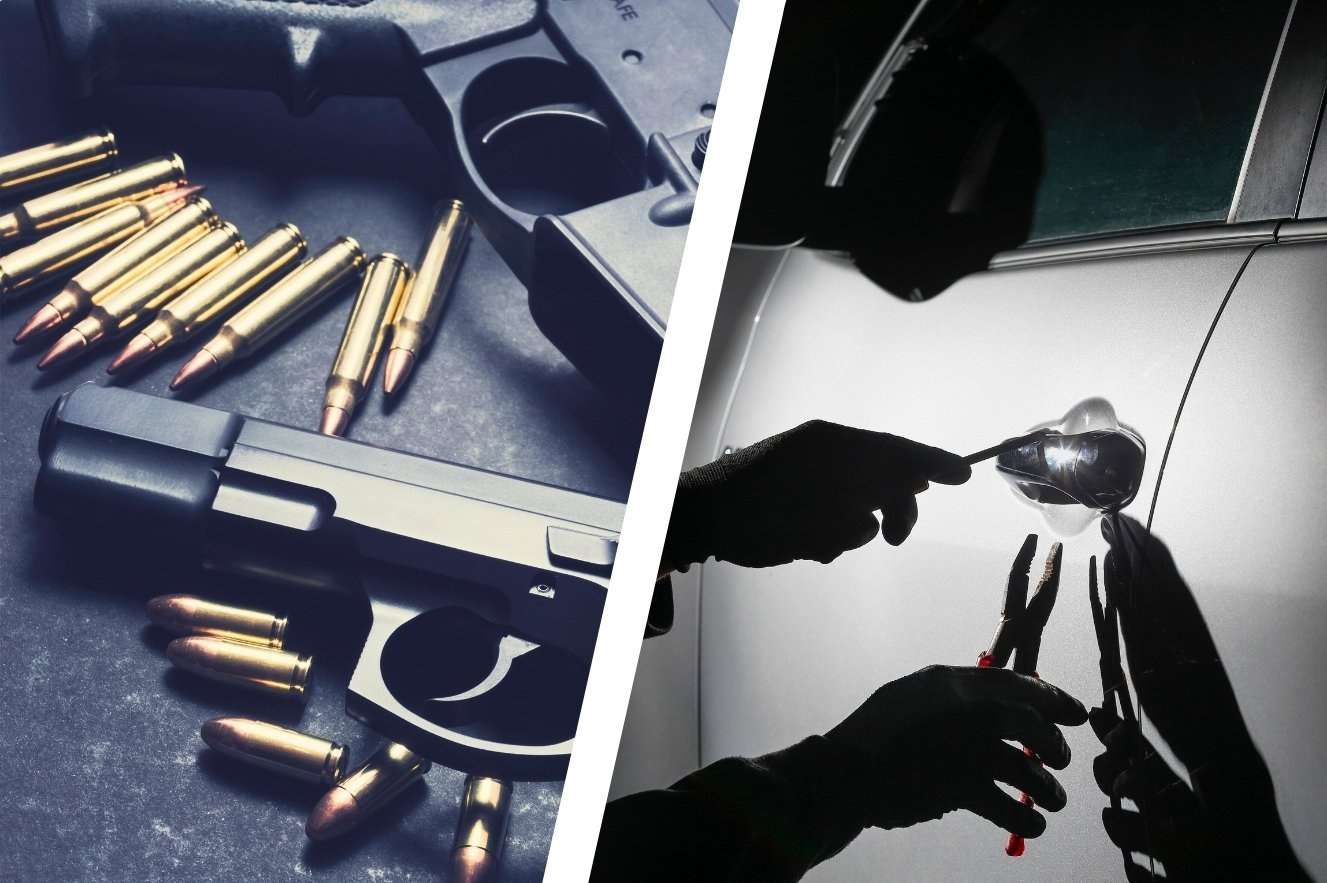 Weapons, Ammunition, and Suspected Stolen Vehicles Seized in Major Operation 