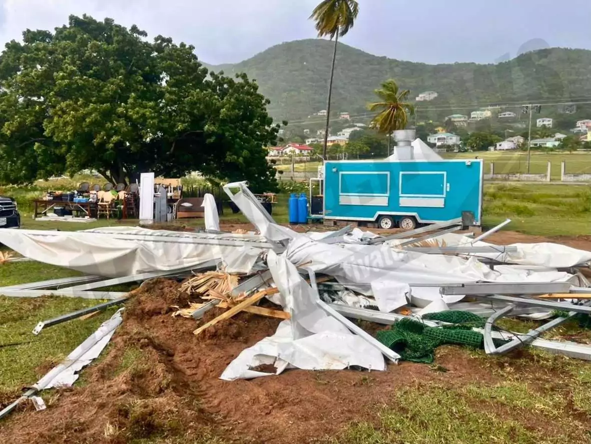 DCA Destroys Pringle’s US$65K Tent at Morris Bay as Political Tensions Boil Over
