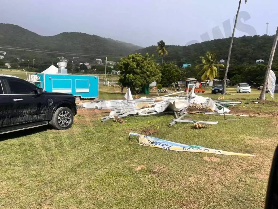 DCA Destroys Pringle’s US$65K Tent at Morris Bay as Political Tensions Boil Over
