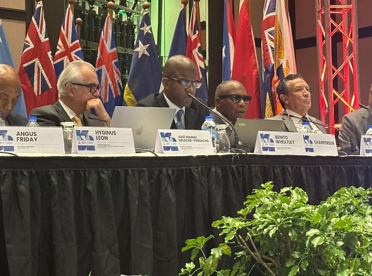 Ambassador Webson Pushes Bold Climate Finance Reforms for SIDS at High-Level Meeting in Trinidad and Tobago 