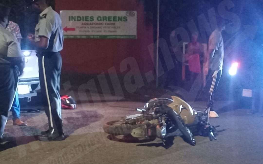 Motorcyclist Injured in Seaview Farm Collision